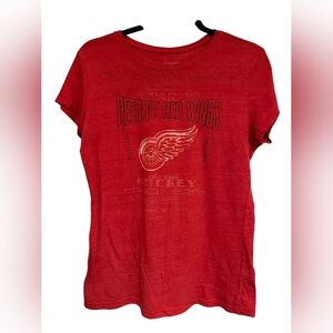 Old Time Hockey Detroit Red Wings shirt sz XL